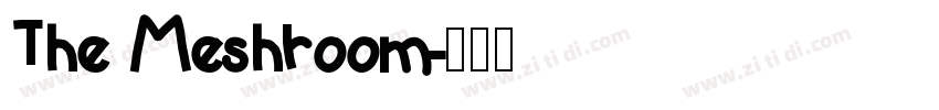 The Meshroom字体转换
